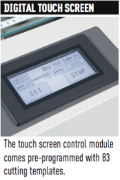 MBM Aerocut Digital Touch Screen